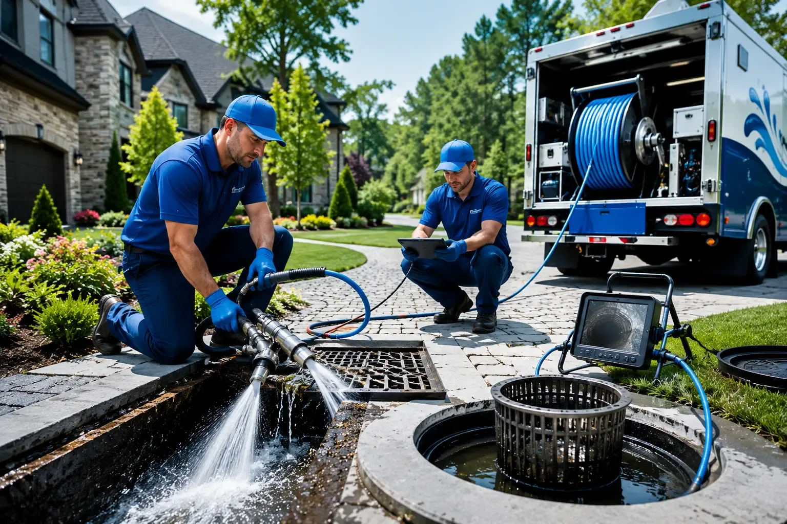Local outdoor drain cleaning professionals in Bradford, ME